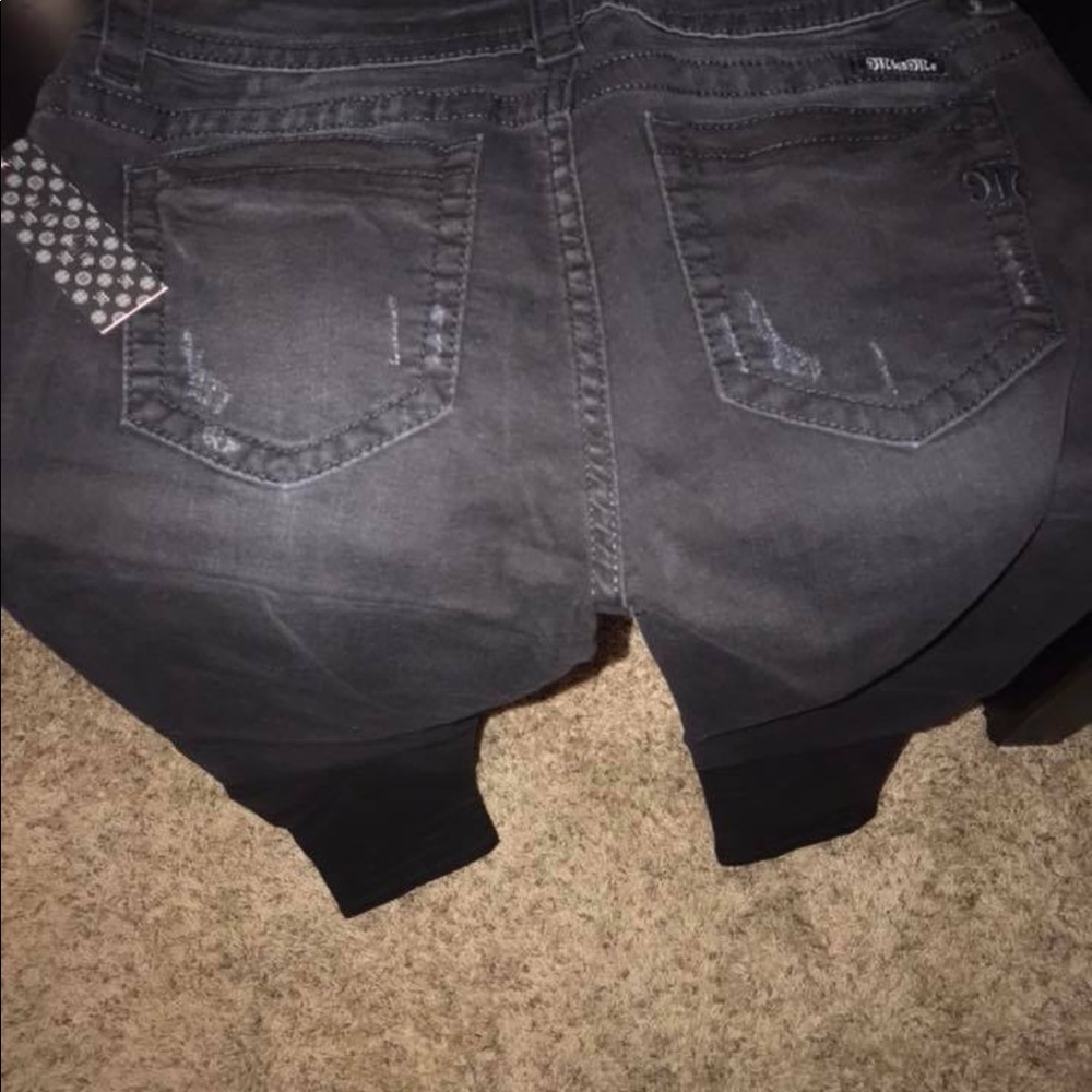 Brand new with tags. Miss Me black skinny jeans